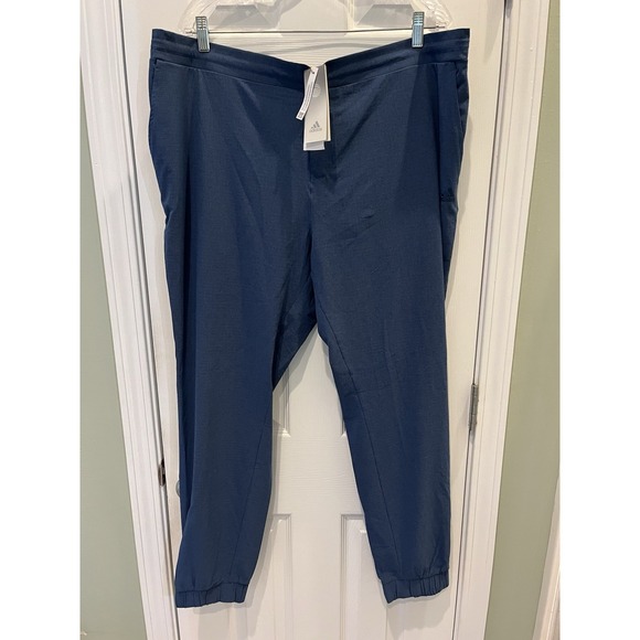 adidas Other - NWT ADIDAS Men's Weekend Golf Pants Sz 2XL Blue Jogger HEAT.RDY HG3670 NEW‎